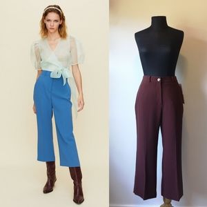 NWT Aritzia Little Moon high rise crop trousers